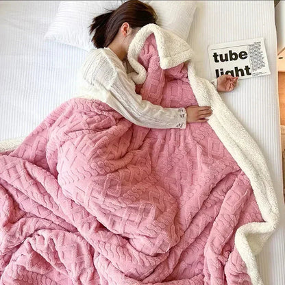 Skanto | Heavy Winter Blanket with Soft Lambswool Layer