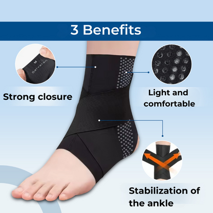 Skanto | FlexiGuard Ankle Support – Lightweight, Breathable & Suitable for Sports Shoes