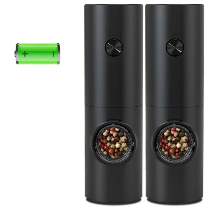 Skanto | GrindPro – Electric Pepper and Salt Grinder with LED