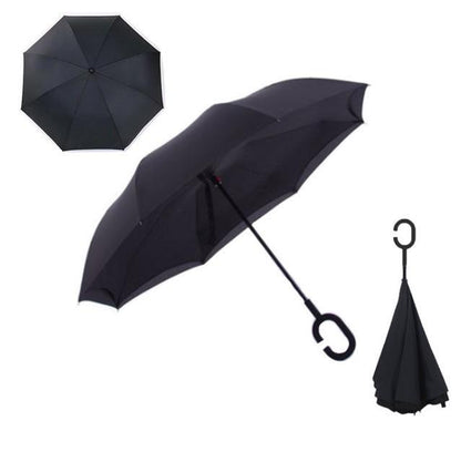 BowLift | Double-Layer Hands-Free Inverted Umbrella