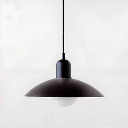 BowLift | Modern Macaron Bauhaus Pendant Light – Iron Shade