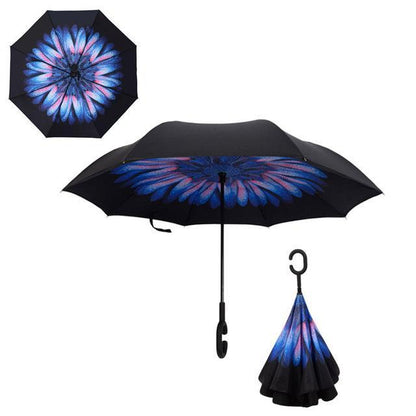 BowLift | Double-Layer Hands-Free Inverted Umbrella
