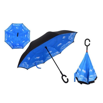 BowLift | Double-Layer Hands-Free Inverted Umbrella