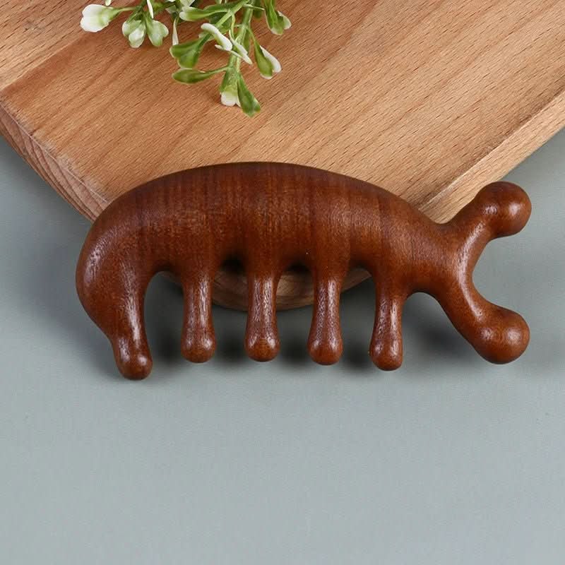 BowLift | Luxury Sandalwood Massage Comb | Antistatic & ideal for hair care & scalp massage