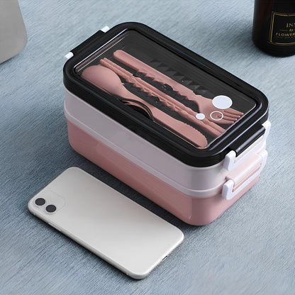 Skanto stainless steel lunch box, all included