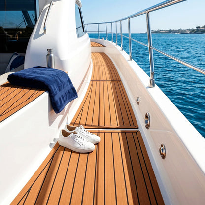 Boot Flooring EVA Teak Flooring Self-Adhesive | Bowlift