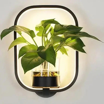 Frendorf | Botanical Wall Light with Plant | Stylish Wall Lighting