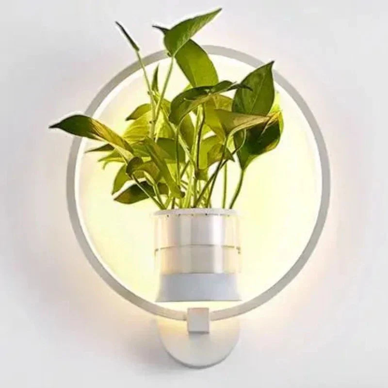 Frendorf | Botanical Wall Light with Plant | Stylish Wall Lighting