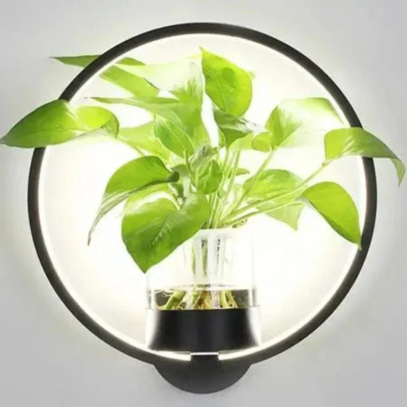 Frendorf | Botanical Wall Light with Plant | Stylish Wall Lighting