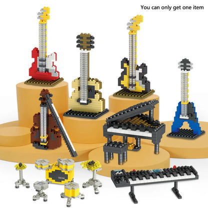 BowLift | DIY Miniature Musical Instrument made of Building Blocks – Collector's Set