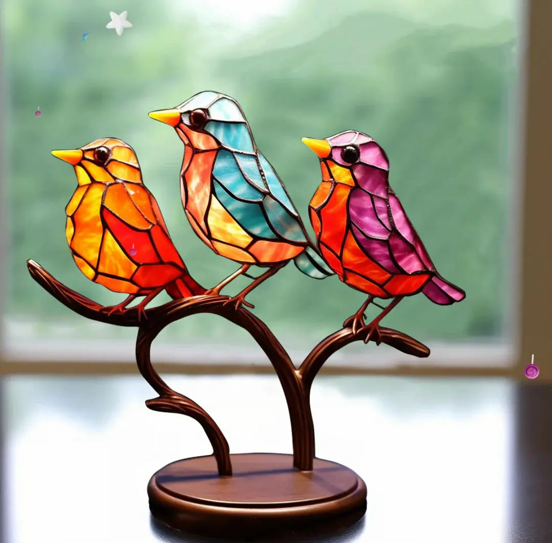 Skanto | Bird Window Decoration