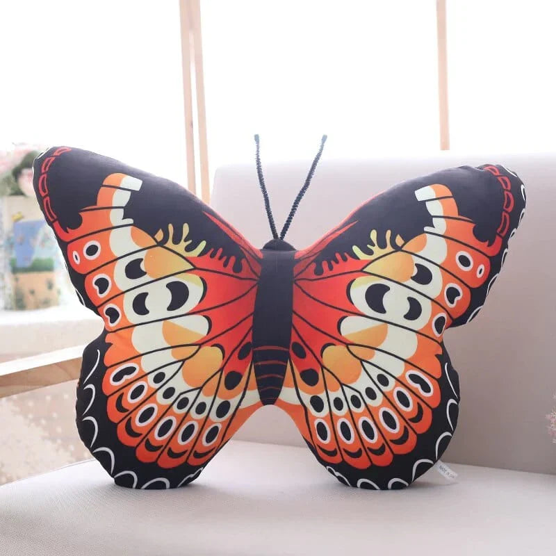 Butterfly plush pillow Bowlift