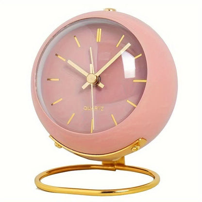 Skanto | Retro Analog Alarm Clock with Silent Movement