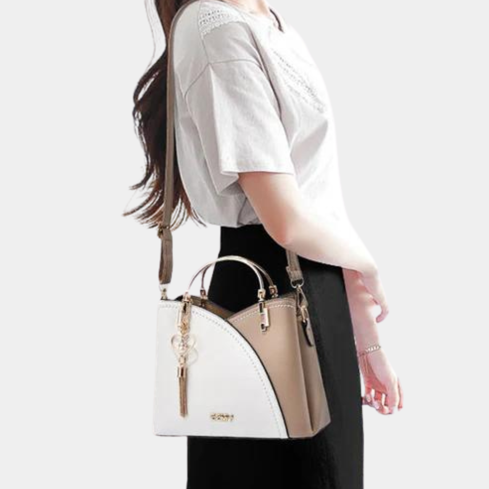 BowLift | Vero – Elegant Leather Handbag with Multiple Compartments | Stylish Shoulder & Crossbody Bag
