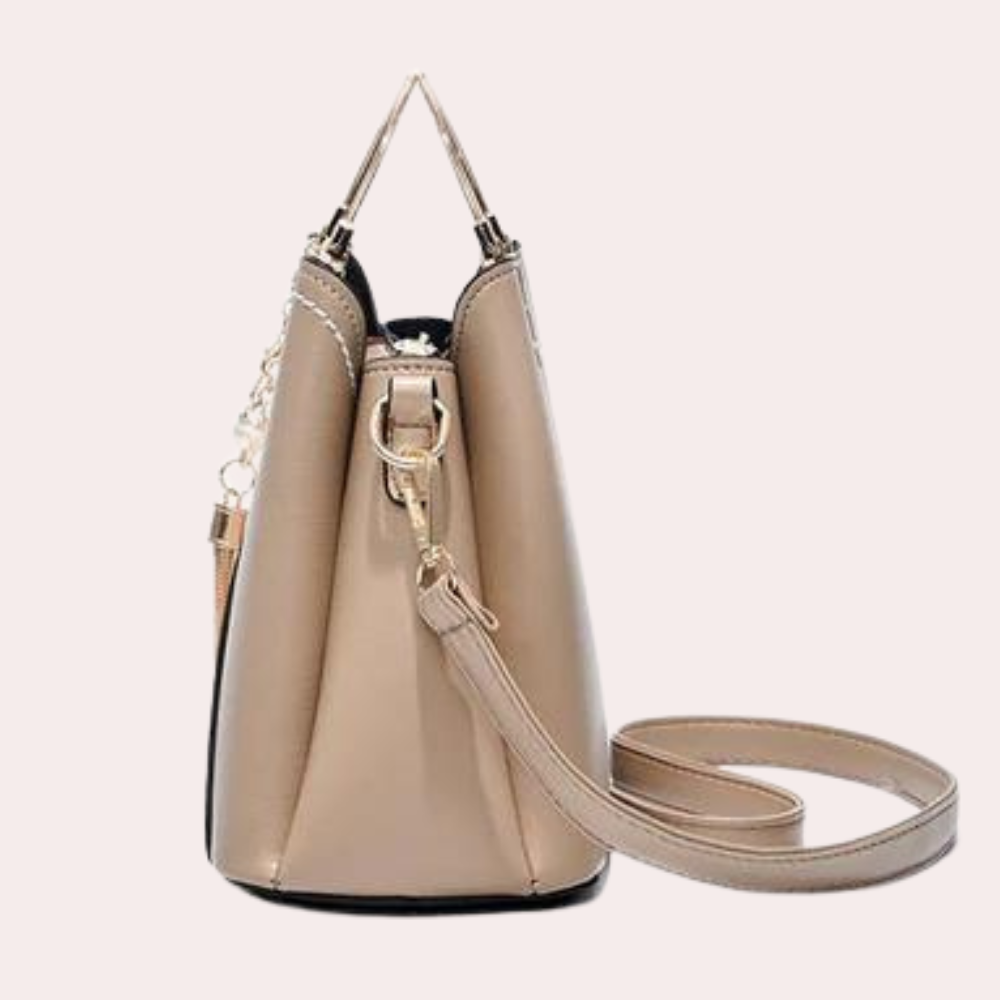 BowLift | Vero – Elegant Leather Handbag with Multiple Compartments | Stylish Shoulder & Crossbody Bag