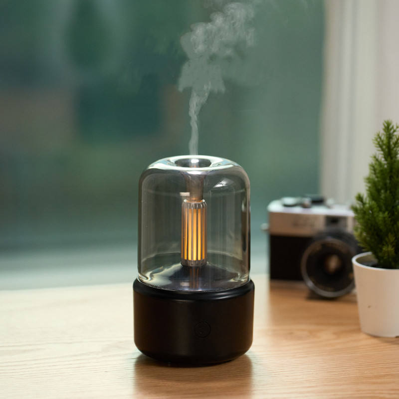 Skanto | Aromatherapy Humidifier with Candlelight Effect
