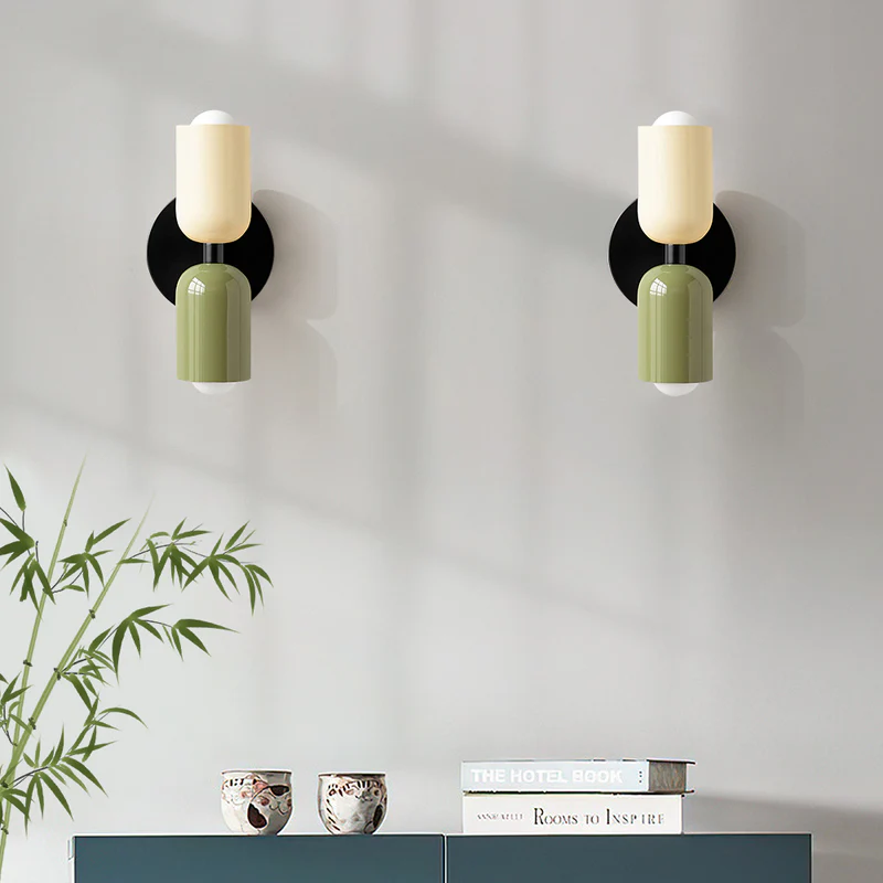 BowLift | Modern Vintage Double-Headed Utility Room Wall Light - Stylish Illumination for Contemporary Spaces