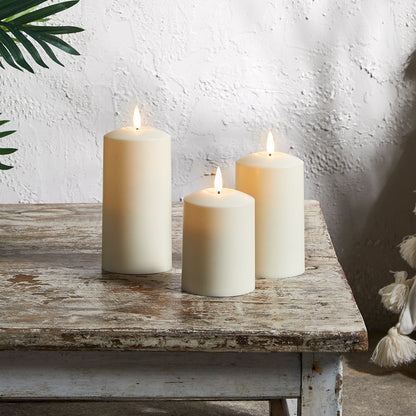 Brehn | TruGlow LED Outdoor Candles Trio with Remote Control