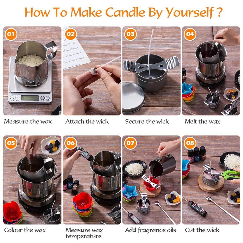 Skanto | Candle Making Kit Skanto | DIY Craft Supplies Skanto | Craft Tools