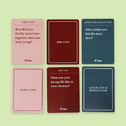 BowLift | Life Story Interview Cards Set