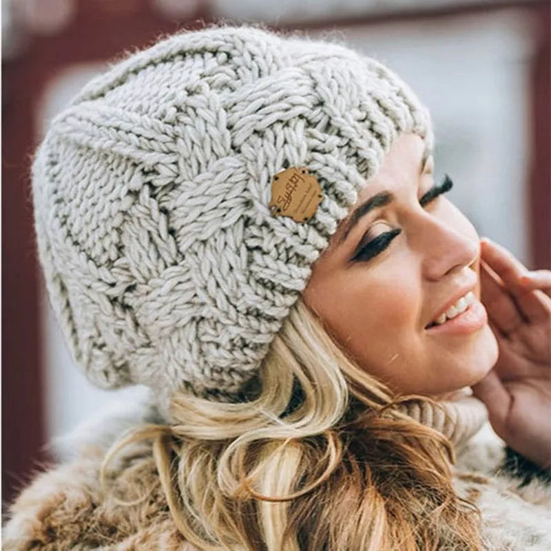 Soft, knitted winter hat for women and men