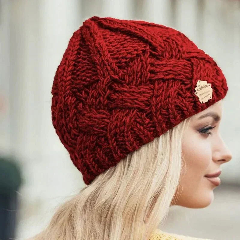 Soft, knitted winter hat for women and men