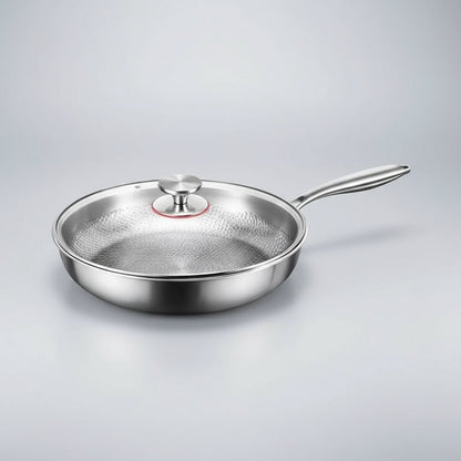BowLift | Titanium hammered non-stick frying pan for induction cooktops and everyday cooking