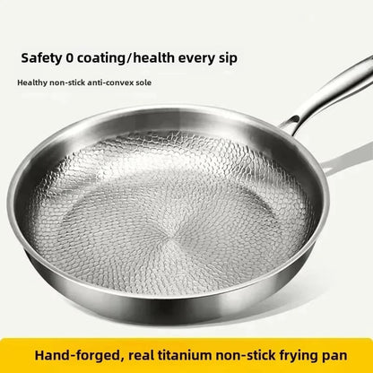 Skanto | Titanhammered Non-Stick Skillet for Induction Cooktops and Everyday Cooking
