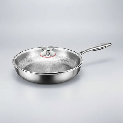 BowLift | Titanium hammered non-stick frying pan for induction cooktops and everyday cooking