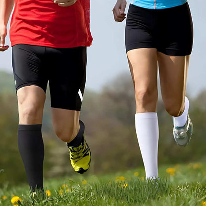 CircuFlex High Graduated Compression Socks | Improved Blood Circulation and Pain Relief - Ideal for Athletes - Travelers - Varicose Veins Bowlift