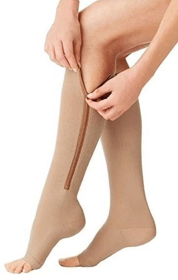 Skanto | Zipper Compression Socks for Support and Relief