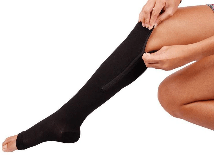 Skanto | Zipper Compression Socks for Support and Relief