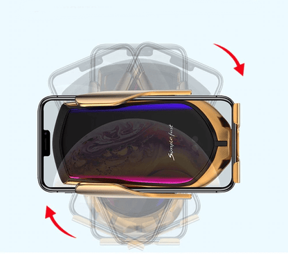 Skanto | Wireless Car Mount with Auto Clamp & 360° Rotation