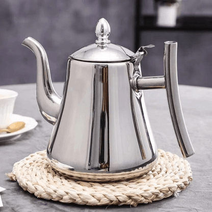 Premium induction kettle with integrated filter