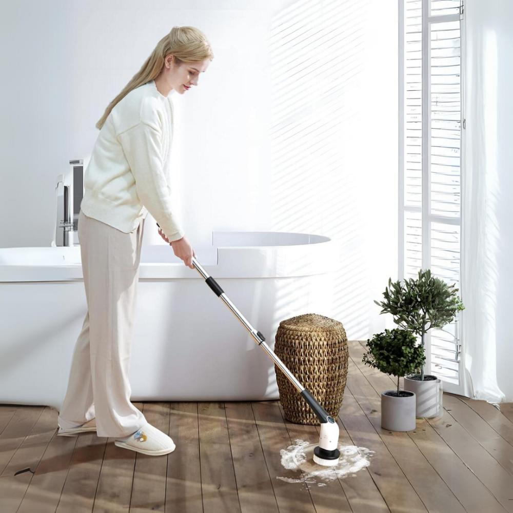 Skanto | Electric Spin Scrubber – Easy Cleaning in Half the Time