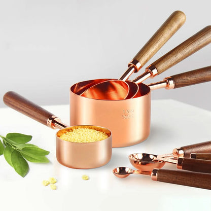 Norvo | Premium Measuring Set in Stainless Steel with Copper Coating