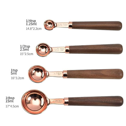 Norvo | Premium Measuring Set in Stainless Steel with Copper Coating