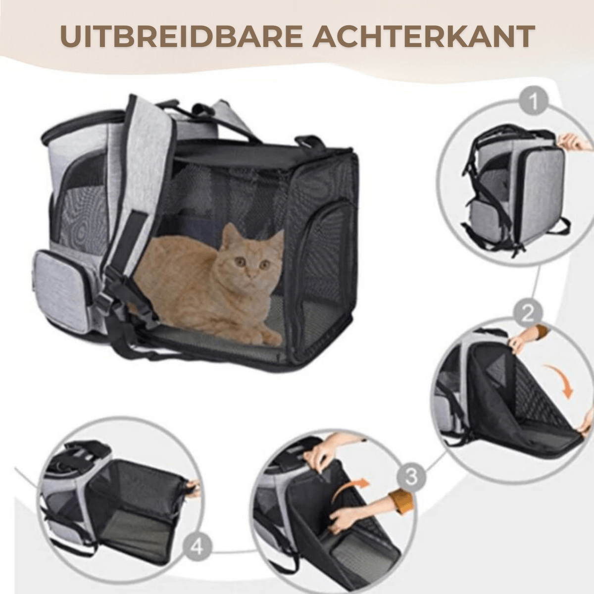 Skanto | Comfortable Cat Carrier with Viewing Window