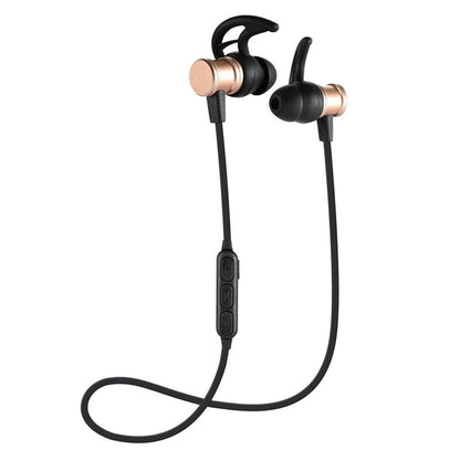 Skanto | Bluetooth Headphones, Stereo In-Ear Headphones, Secure Fit For Sports, Gym, Travel (Waterproof, Noise-Cancelling Microphone)