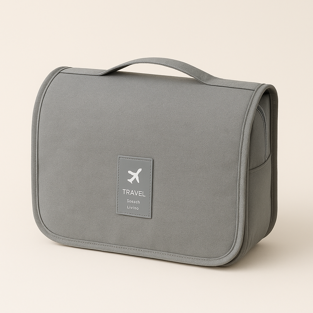 Skanto | LushLift Deluxe Toiletry Bag – Waterproof, Organized & Stylish Travel Case