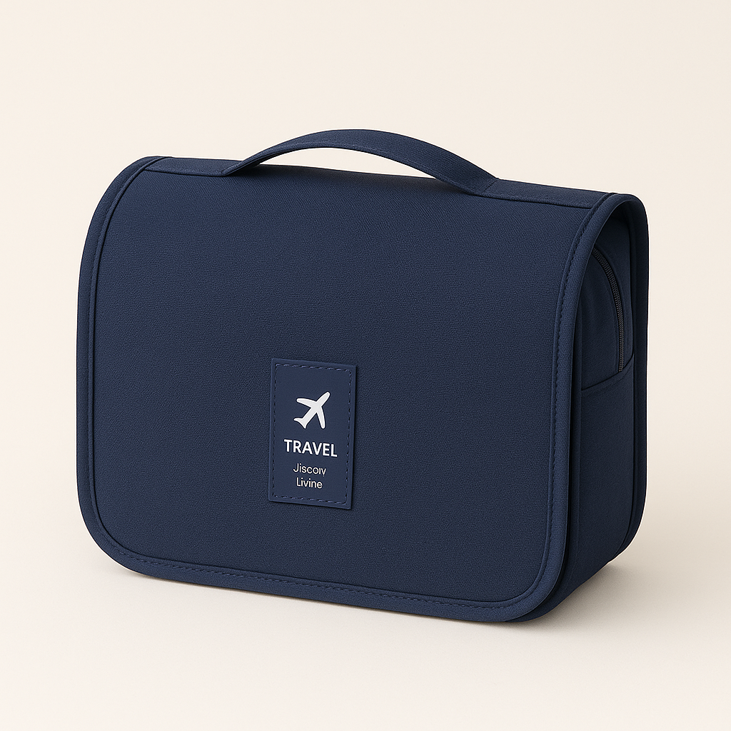 Skanto | LushLift Deluxe Toiletry Bag – Waterproof, Organized & Stylish Travel Case