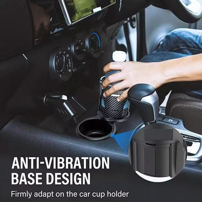 BowLift | 2-in-1 Car Drink Holder with Rotation Function & Telescopic Fixation