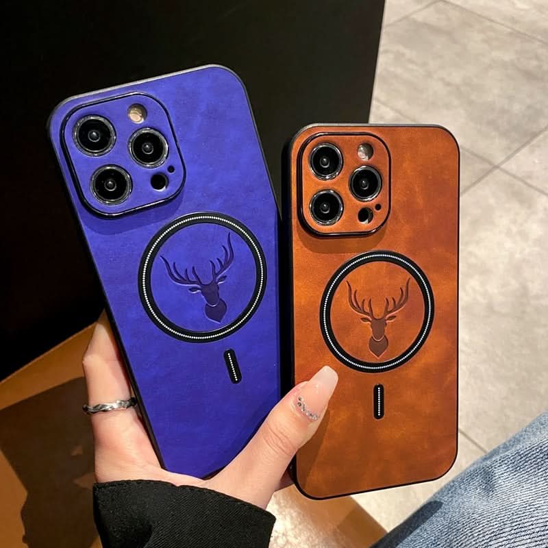 Skanto | Deer Leather iPhone Case MagSafe Wireless Charging