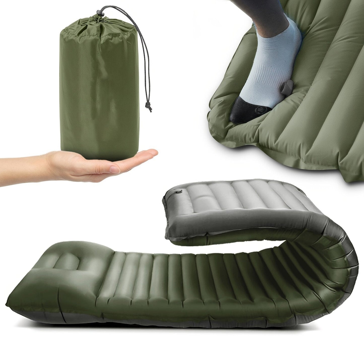 Skanto | Adventure-Ready Inflatable Mattress - Your Ultimate Camping Companion