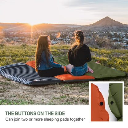 Skanto | Inflatable Camping Mattress | Waterproof, Portable & Easy Inflation for Outdoor Adventures