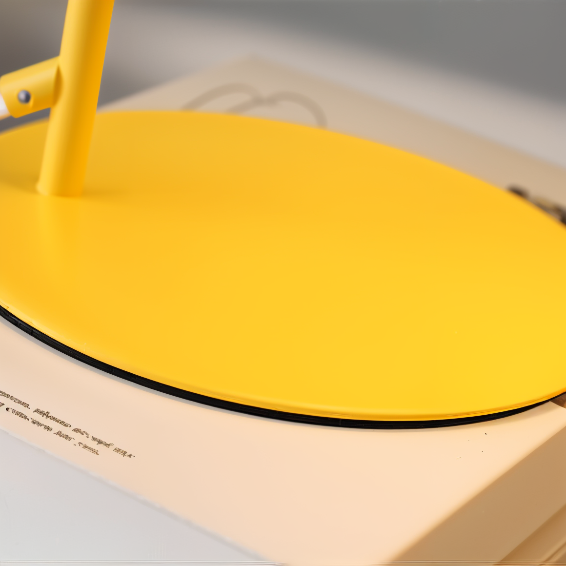 Skanto | Macaron Desk Lamp – Nordic Yellow Adjustable Table Lamp for Reading and Study