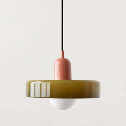 Colored Glass Pendant Light - BauLume | Karnz