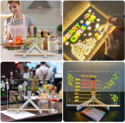 Skanto | IllumiWrite LED Drawing Board – Reusable Light Board for Creative Minds