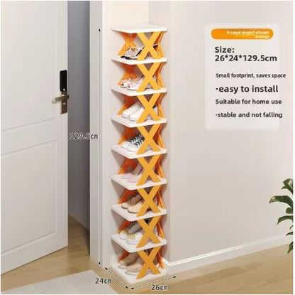 Narrow shoe rack tower | Karnz