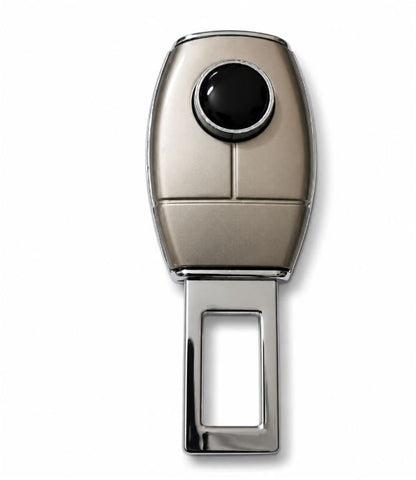 Metallic seat belt extensions